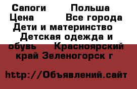 Сапоги Demar Польша  › Цена ­ 550 - Все города Дети и материнство » Детская одежда и обувь   . Красноярский край,Зеленогорск г.